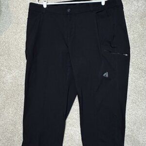 Eddie Bauer First Ascent Guide Pro Crop Capri Pants Black 22W